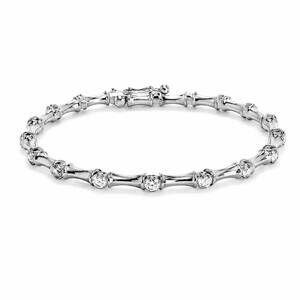 NEW NO WHINING DESIGNING women's easy wrap bracelet in sterling silver plated
